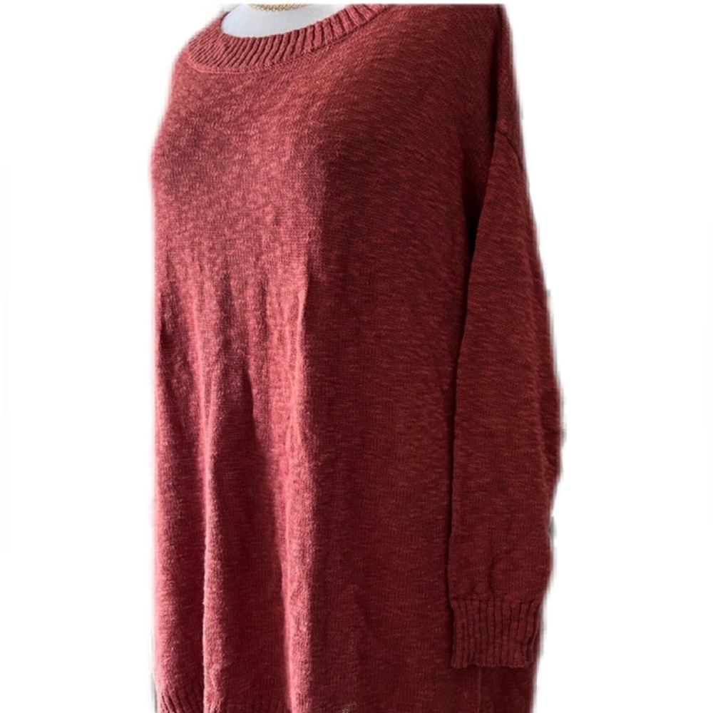 Nwt Justfab Sweater, Tunic Length. Oversized. Rus… - image 5